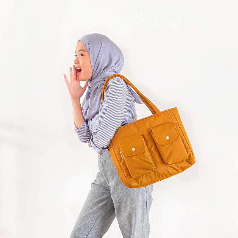 Mima Totebag - Tweelyforbag - Totebag Wanita - Tas Wanita