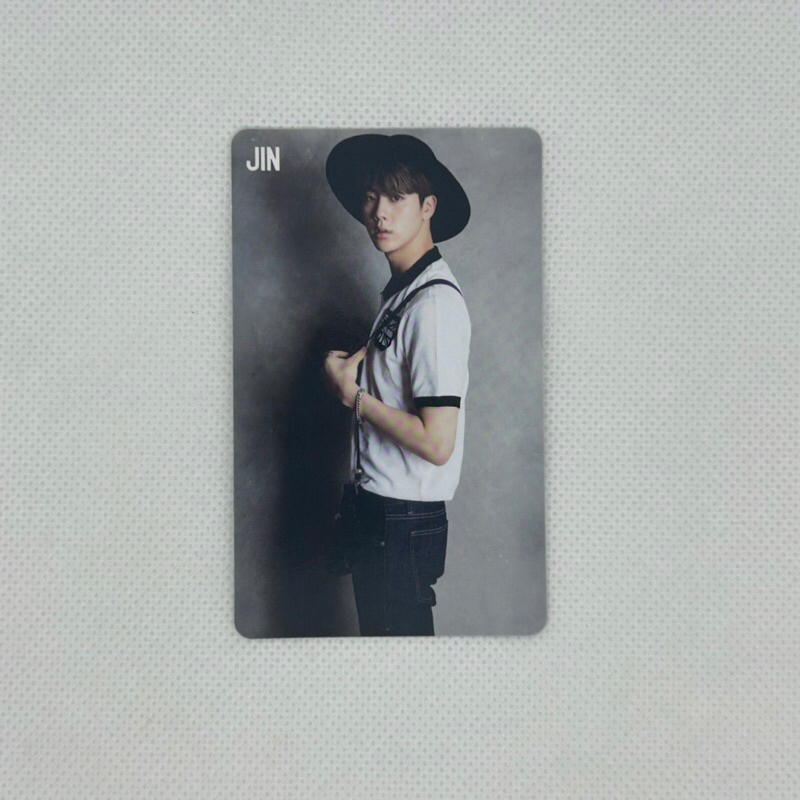 Official BTS PC / photocard jin run album japan jepang