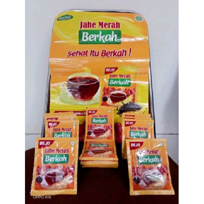 

BEJO Jahe Merah Berkah 3 renceng (36 sachet)