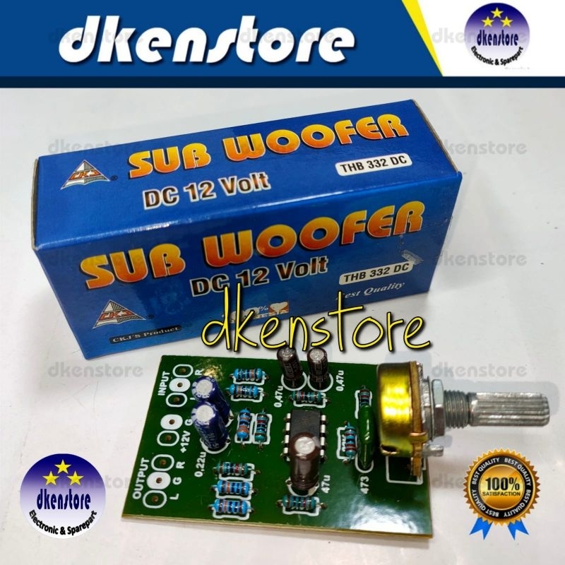 Kit Filter Subwoofer DC 12V