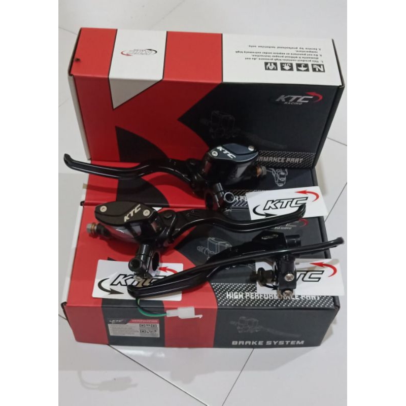 master rem oval ktc racing zen kiri dan kanan plus handle kopling semua motor nmax aerox pcx adv cbr150 gsx 150 klx150 crf150 ninja 250 ninja r cb150 vixion mega pro satria f150 sonic mio beat vario genio scoopy vega rxking mx king