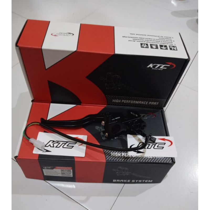 master rem oval ktc racing zen kiri dan kanan plus handle kopling semua motor nmax aerox pcx adv cbr150 gsx 150 klx150 crf150 ninja 250 ninja r cb150 vixion mega pro satria f150 sonic mio beat vario genio scoopy vega rxking mx king
