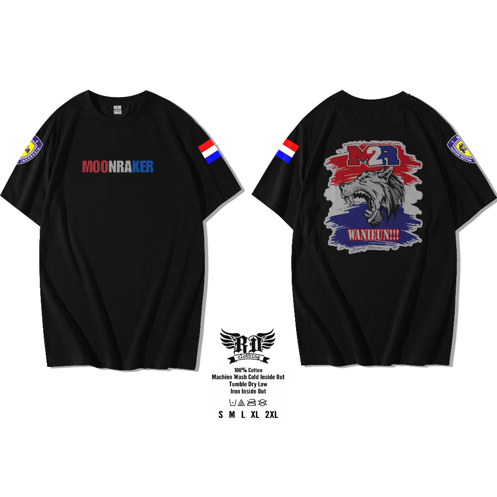 kaos moonraker / baju moonraker wanieun