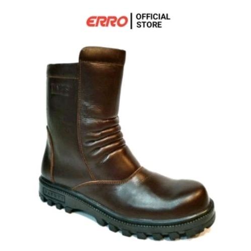 Sepatu safety boot ujung besi, sepatu safety proyek ujung besi, sepatu safety resleting, sepatu kerj