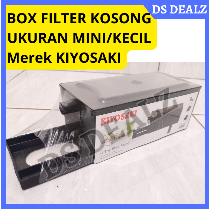 Box Filter aquarium Kecil Mini/Kotak Top Filter Kosong Mini KIYOSAKI