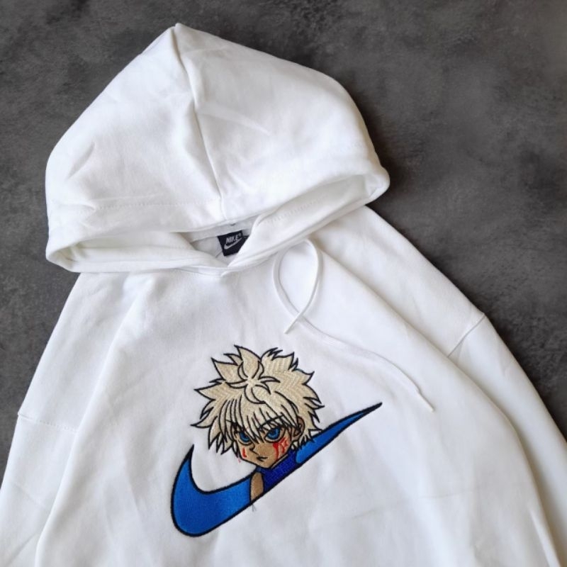 SWEATER HOODIE NIKE X ANIME BORDIR FULLTAG &amp; LEBEL PREMIUM