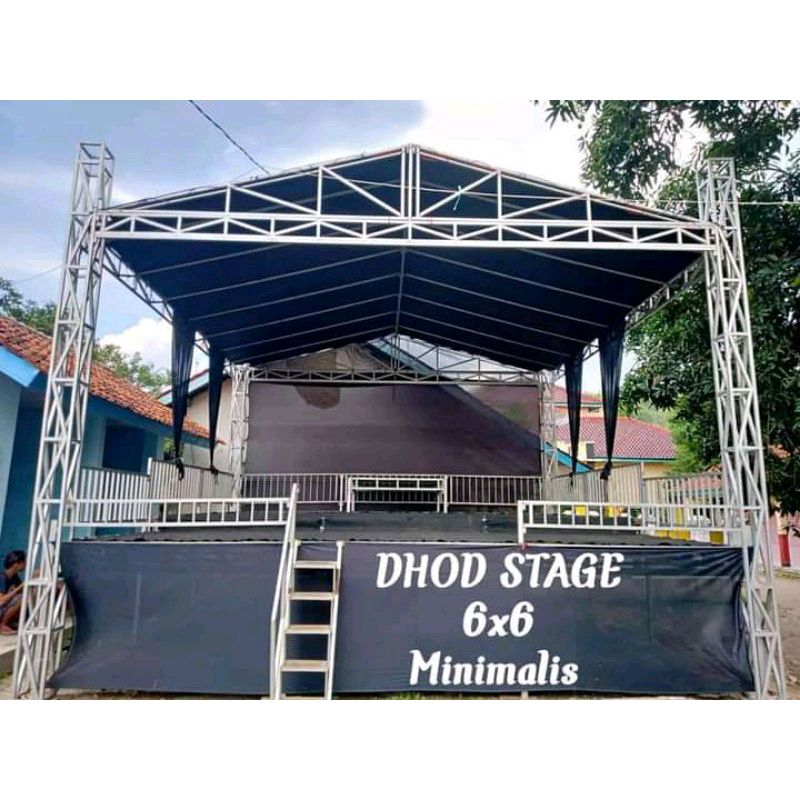 Panggung Rigging//Stage minimalis serbaguna 6x6