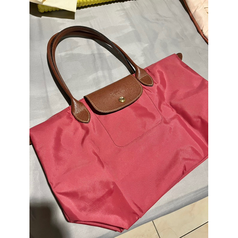Preloved Longchamp Le Pliage Small Long Handle