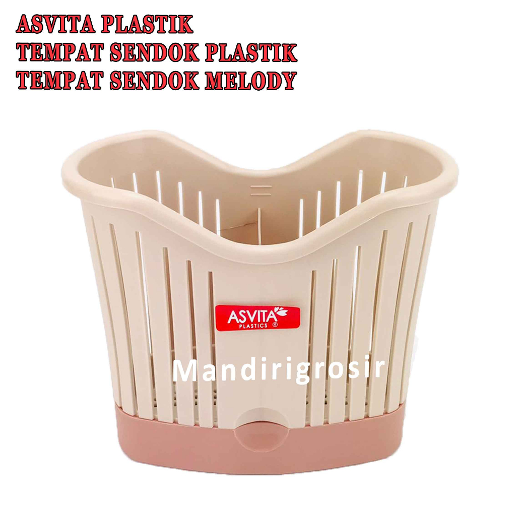 Tempat Sendok Plastik* ASVITA Plastik* Tempat Sendok Melody*Serbaguna