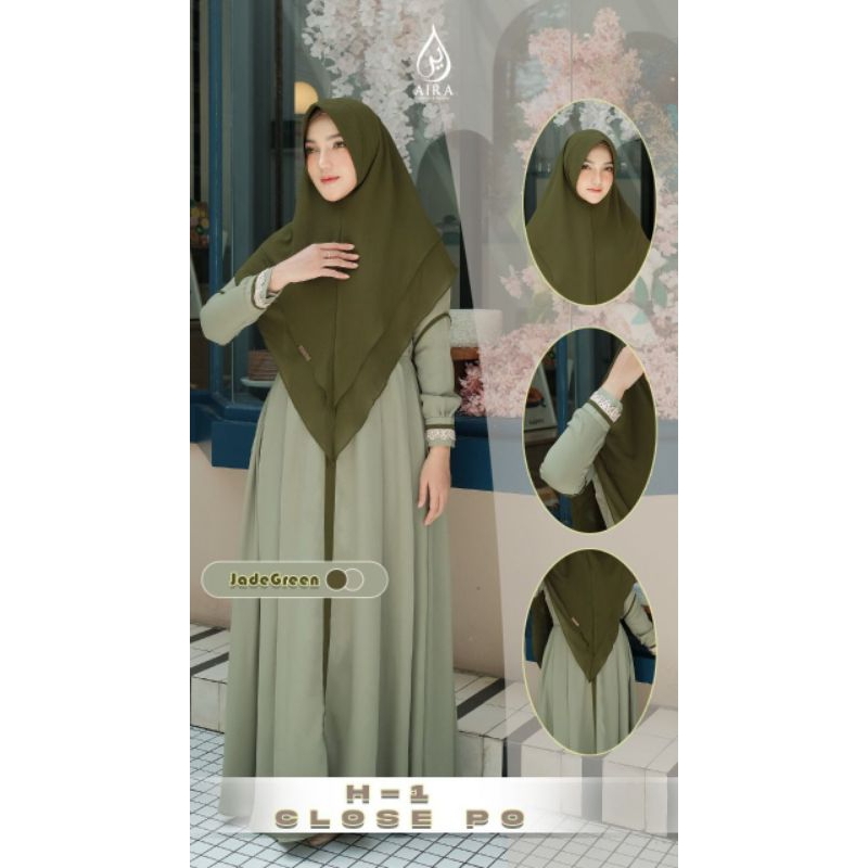Gamis Salma by Aira(Ready Dress Only Size XXL)