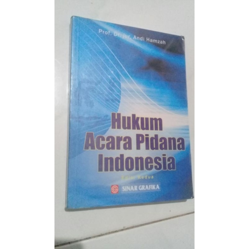 (BEKAS) HUKUM ACARA PIDANA, Andi Hamzah. HUKUM TATA NEGARA, Sri Soemantri. HUKUM DAGANG INDONESIA, C