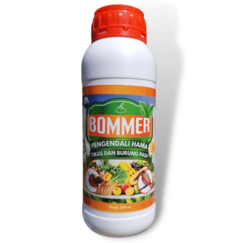 Bommer Pestisida Rodentisida Pupuk Cair Pembasmi Pengendali Hama Tikus Burung Empit Padi Wereng Pada