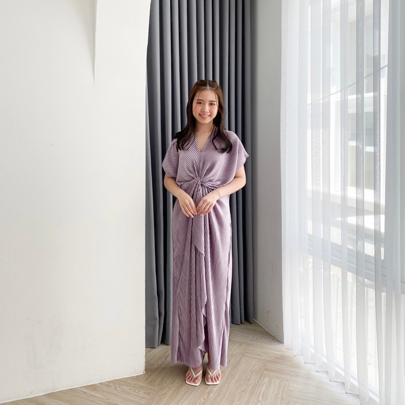 Kirana Maxi Dress | Baju Lebaran Idul Fitri Gamis Kaftan