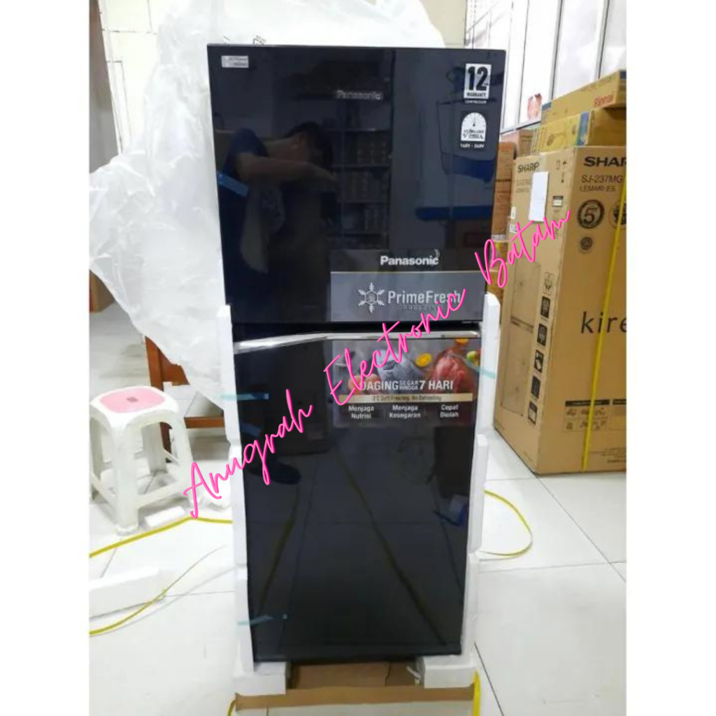 KULKAS 2 PINTU PANASONIC NR-B211Q PRIME FRESH 210L BATAM