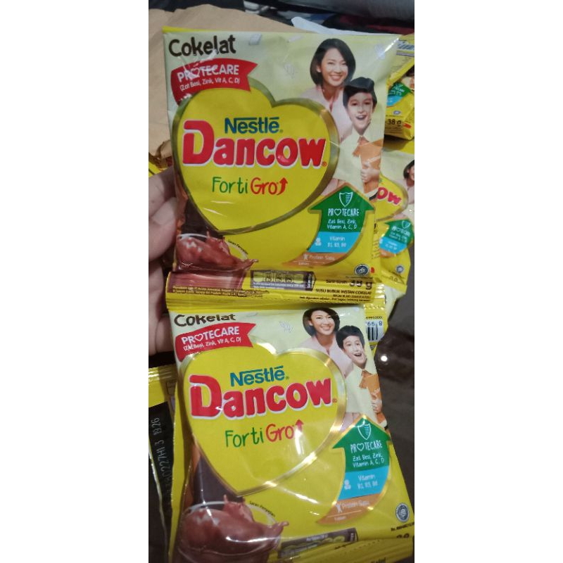 

Nestle Dancow Forti Gro Coklat 1 Renteng isi 10 Sachet