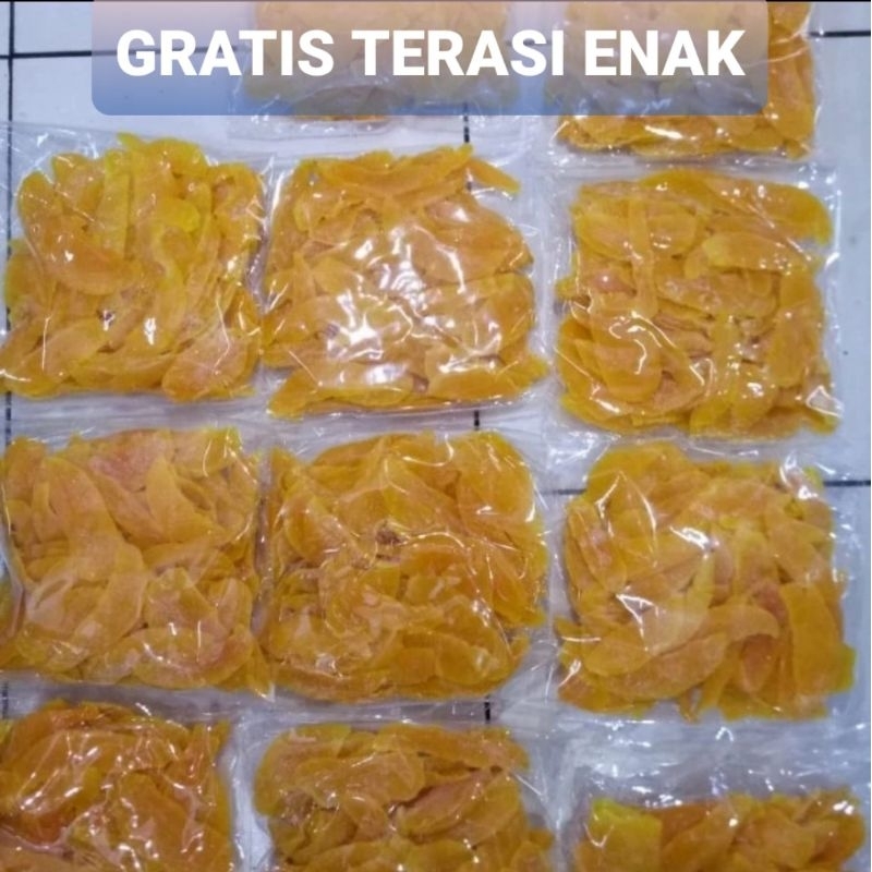 

Manisan Mangga Manis Cirebon 250gr GRATIS teh upet ENAK khas cirebon