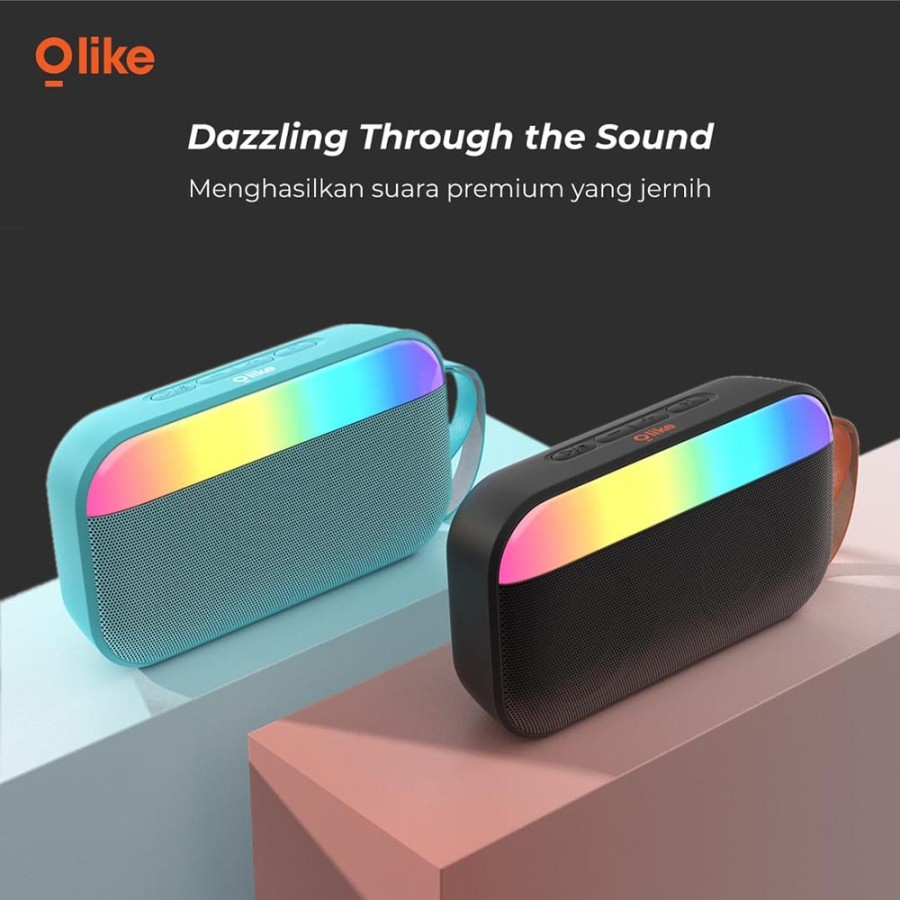 Olike SF4 Wireless TWS Speaker Bluetooth Portable Garansi Resmi