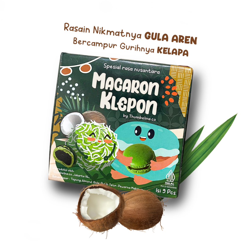 

Macaron Klepon - spesial rasa nusantara - Kue kering