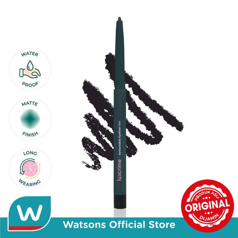 Luxcrime Retractable Eyeliner Gel Lunar Black