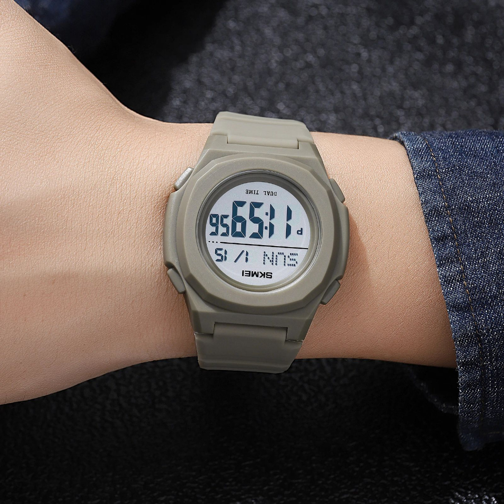 SKMEI 2023 Jam Tangan Pria Digital Anti Air 5 Bar WATCHKITE WKOS