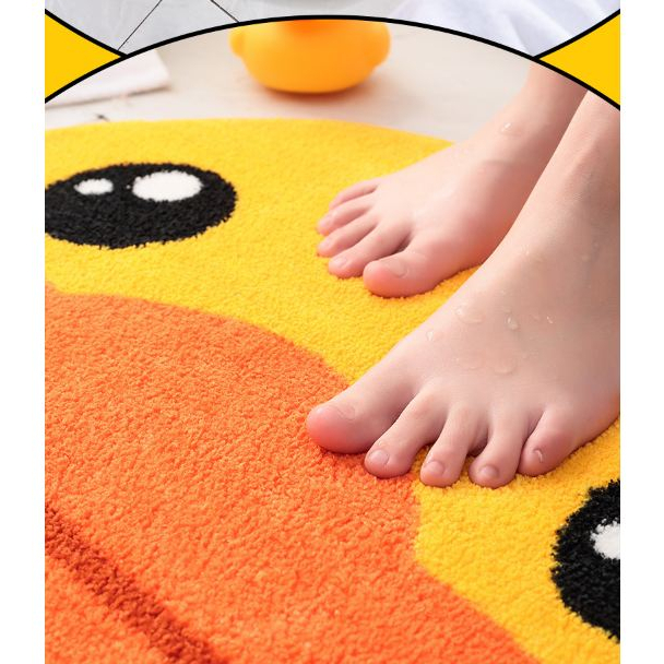 KAWAII DOBUTSU Cute Animals Non Slip - Keset Beludru Anti Slip Kartun