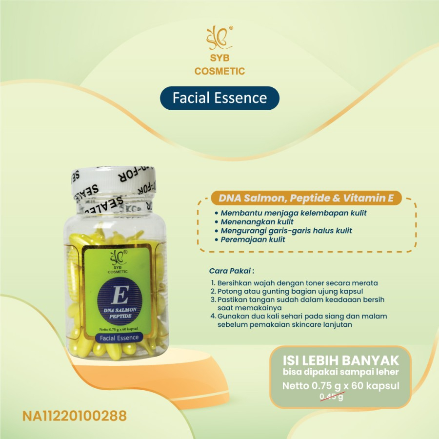 SYB COSMETIC Facial Essence with DNA Salmon &amp; Peptide