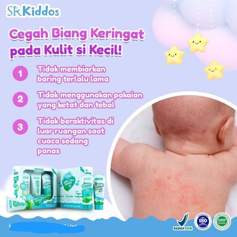 SR Kiddos Bubble Bath Bidara 300ml - Sabun Gatal Ruam dan Biang Keringat Bayi