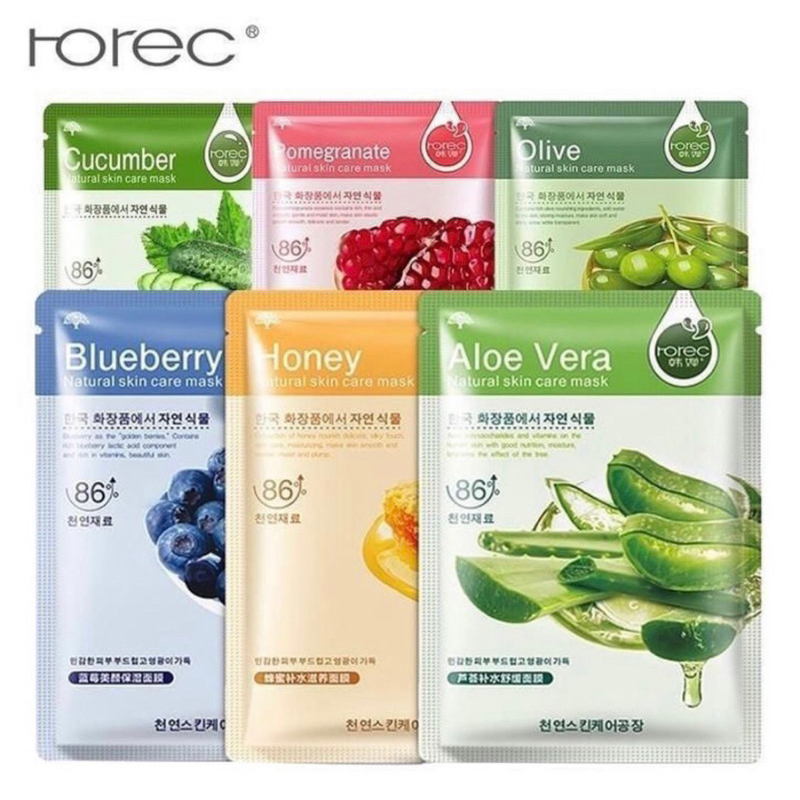 NOAH ROREC Masker Muka 6 Varian