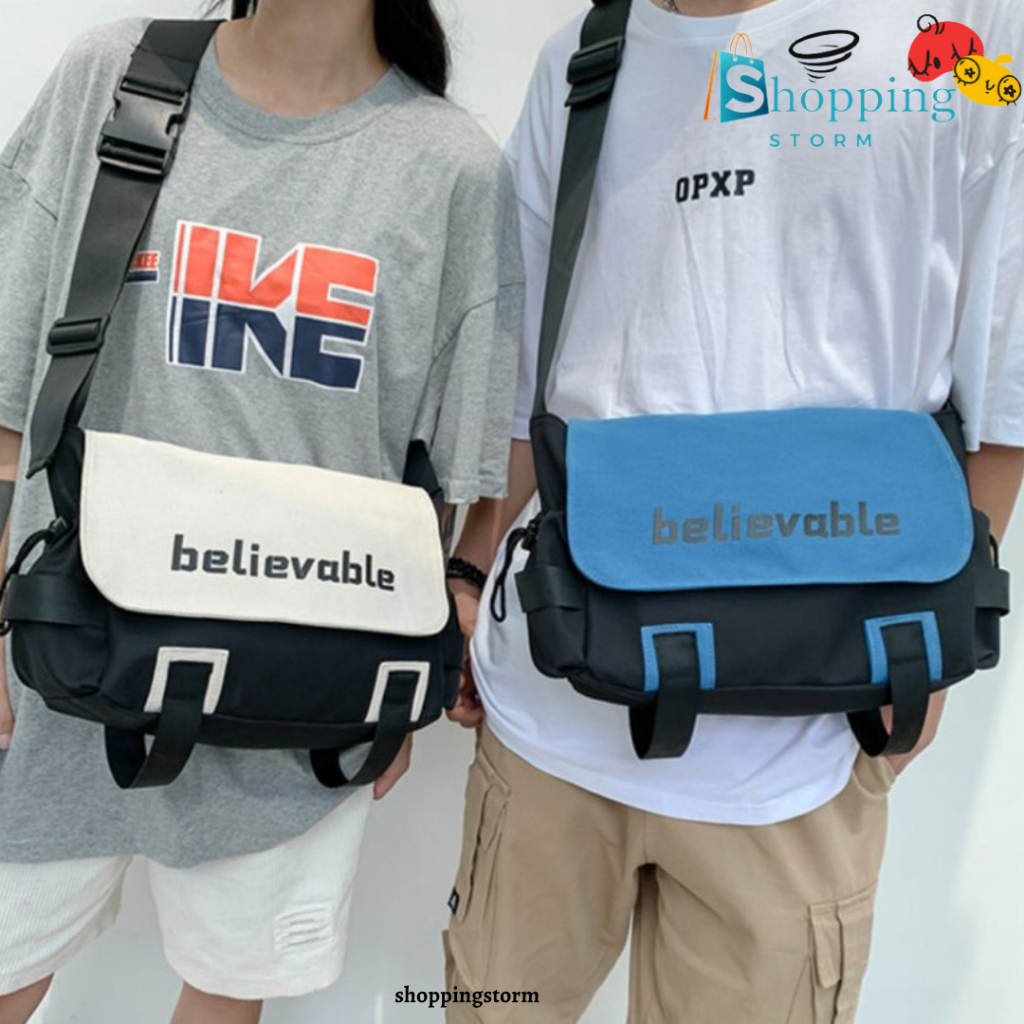 TAS PRIA WANITA SELEMPANG SLINGBAG IMPORT KEKINIAN 095 SPORT