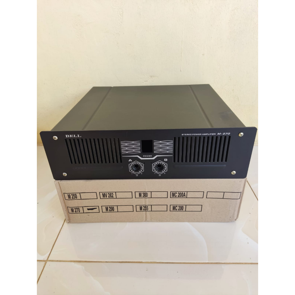 BOX POWER BELL M270/290 Box Amphilifier