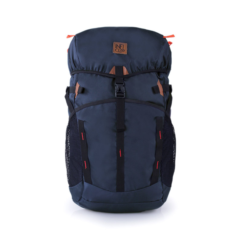 Justrue Tas Gunung 40 Liter Tas Ransel Semi Keril 40L Navy 405