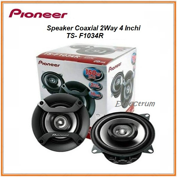 Speaker pioneer tsf1034 Coaxial / TS-F1034R, 4 Inchi