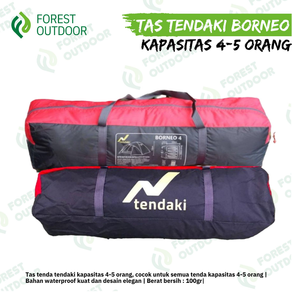 Tas tenda kapasitas 4-5 orang / sarung tenda kap 4-5 / tas tenda tendaki 4 person
