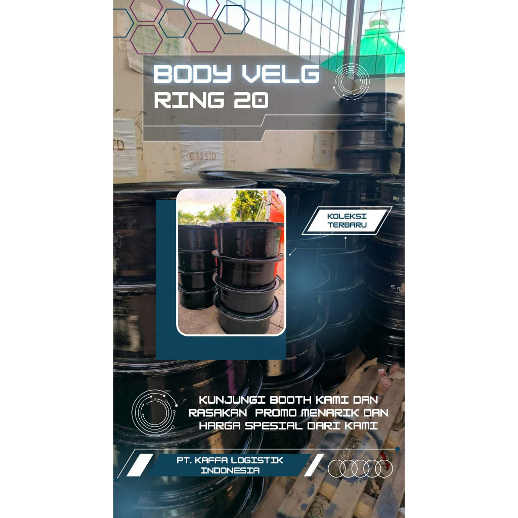 BODY VELG FUSO/HINO 750X20 (NEW PRODUK)