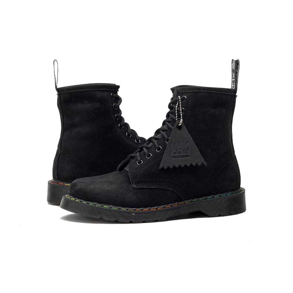 MANCOW x HOAX High Boots Crazy Horse Black Sepatu Formal Pria Wanita Original Kulit Asli