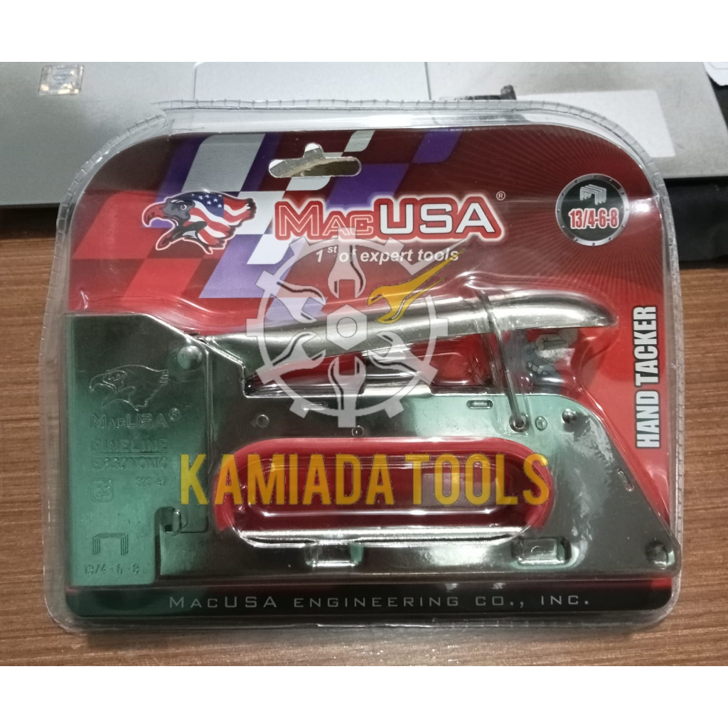 

Hekter Tembak MACUSA 323-97 4-6-8mm/Stapler Tembak MACUSA/steples Tembak MACUSA