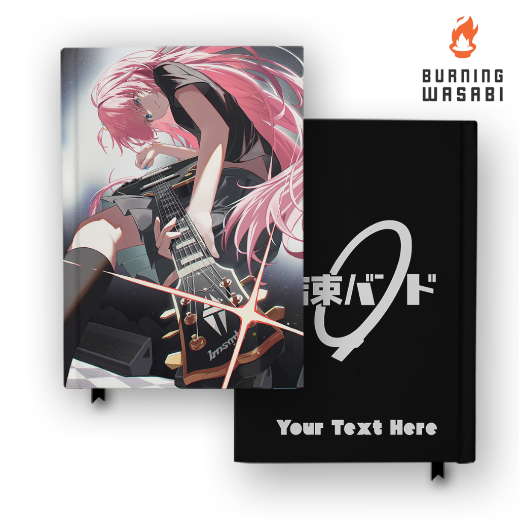 

Notebook Buku Bocchi The Rock 4 Hardcover Agenda Custom Nama Diary Jurnal Agenda A5 A6