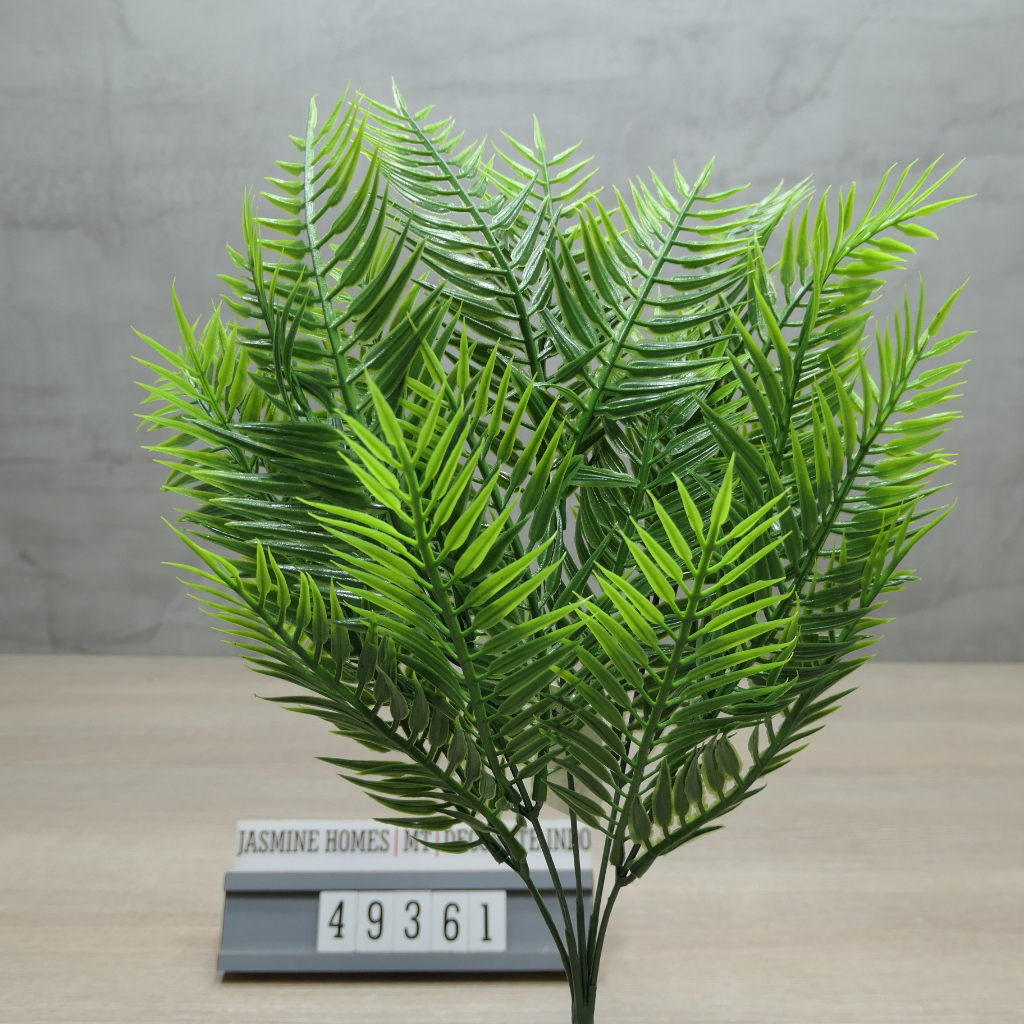 Daun Sikas Palem Lebat Plastik 25Rumpun 5Cabang 49361