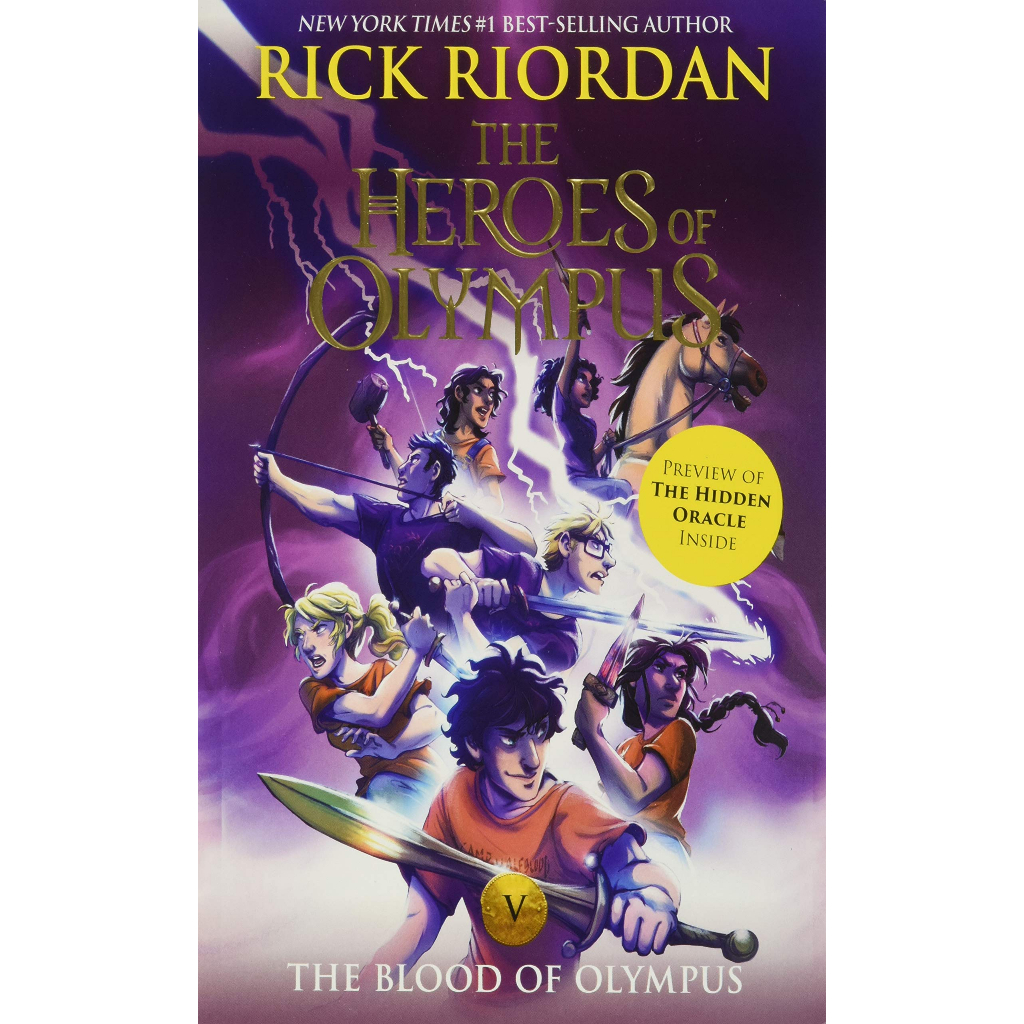 Penguin Random House -  The Heroes Of Olympus #5: The Blood Of Olympus (New Cover) - 9781368051705 (