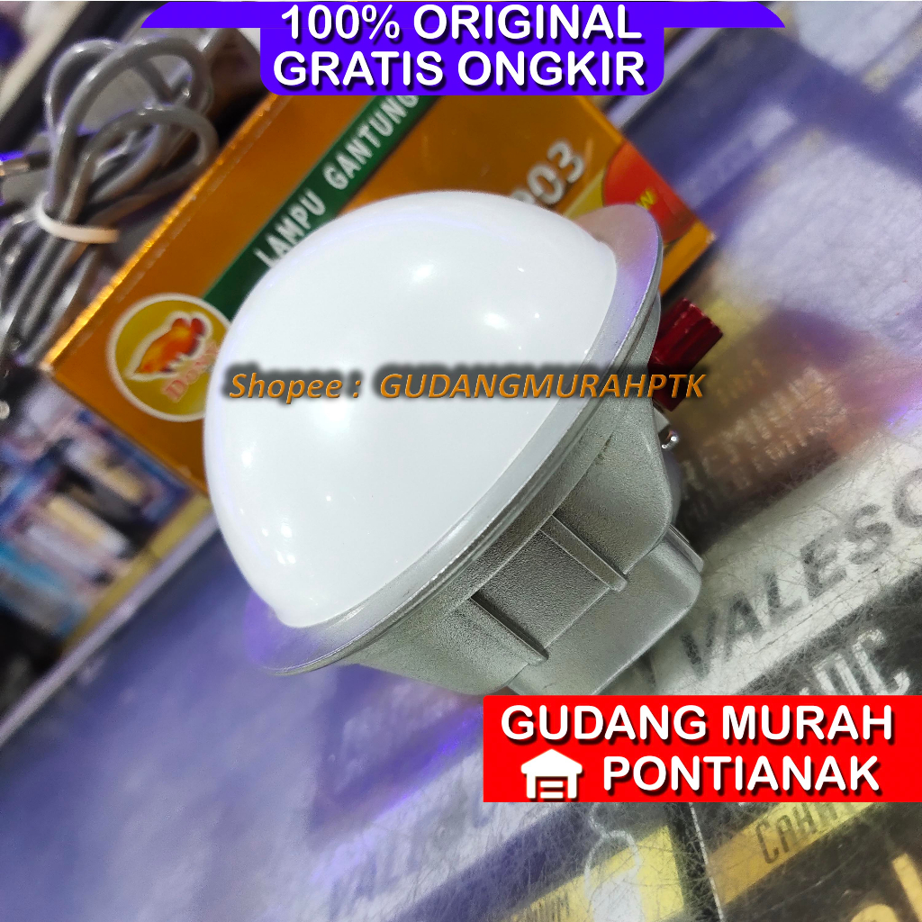 Senter Emergency Lamp Dony LG-903 Lampu Darurat Gantung Cahaya Putih TAHAN LAMA AWET TERANG LG 903