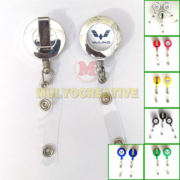 

ID Card Yoyo Wuling Gantungan Murah ID Card Holder Logo Wuling Motors