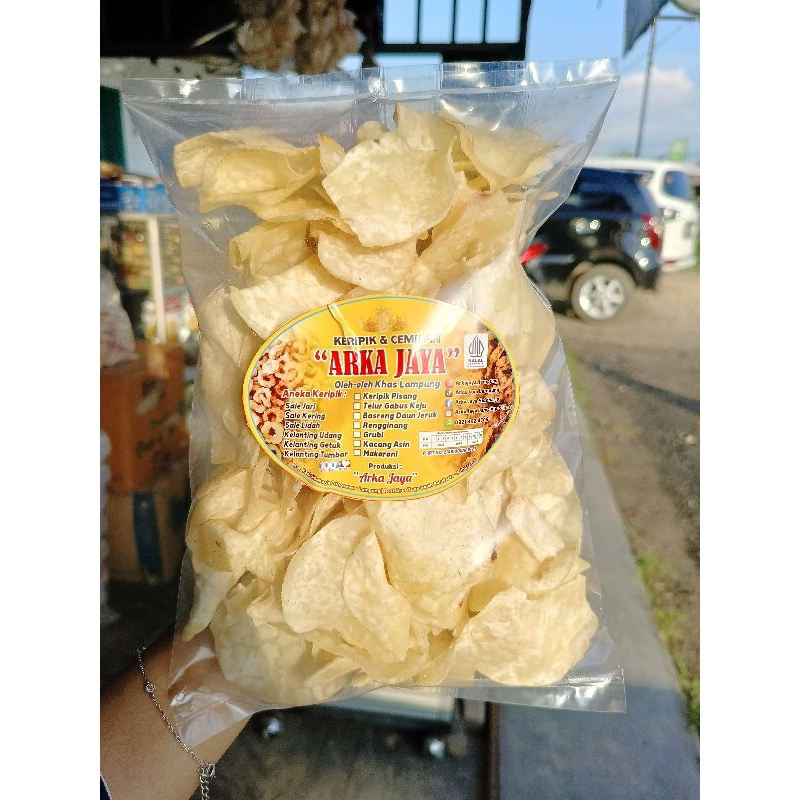 

Keripik talas gurih dan renyah