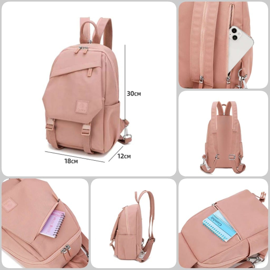 New Arrival !! Tas GUDIKA Bee 5242 | Bisa Ransel Bisa Selempang Anti Air Import Original | WaistBag | Tas Dada | Backpack | Bodypack |Tas Punggung | Tas Cewek | Tas Perempuan | Tas Wanita