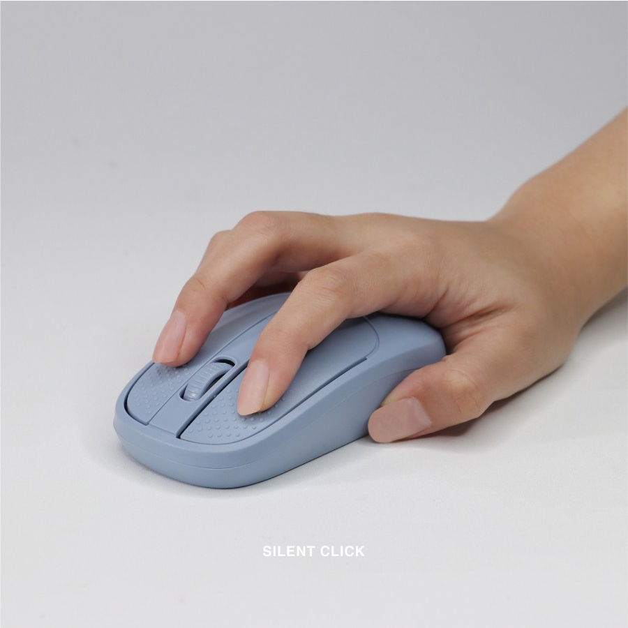 Mouse Wireless Rexus Q5 Silent Click Free Baterai