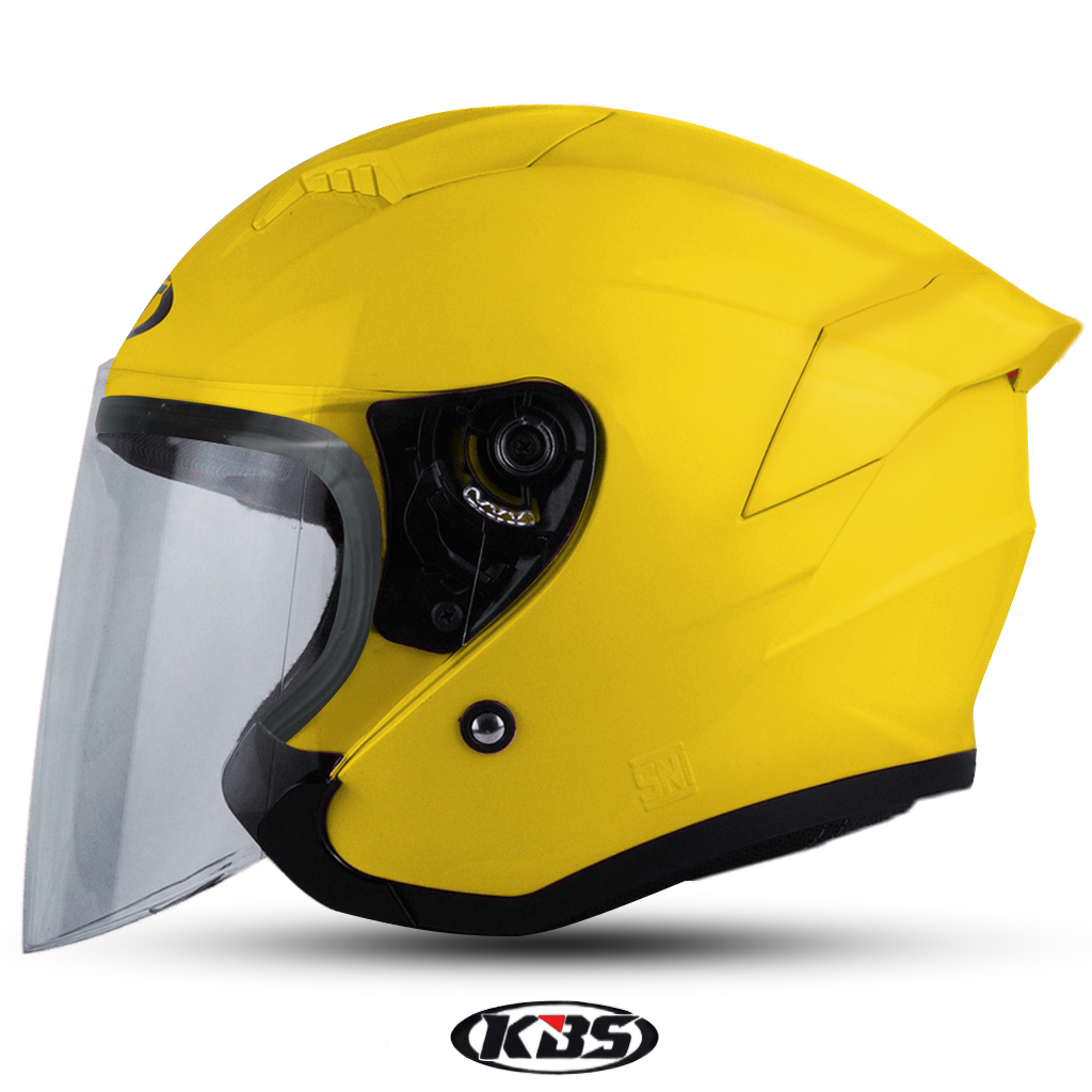 Helm Half Face KBS Hakai Toska Solid Untuk Pria Dan Wanita Dewasa SNI DOT COD