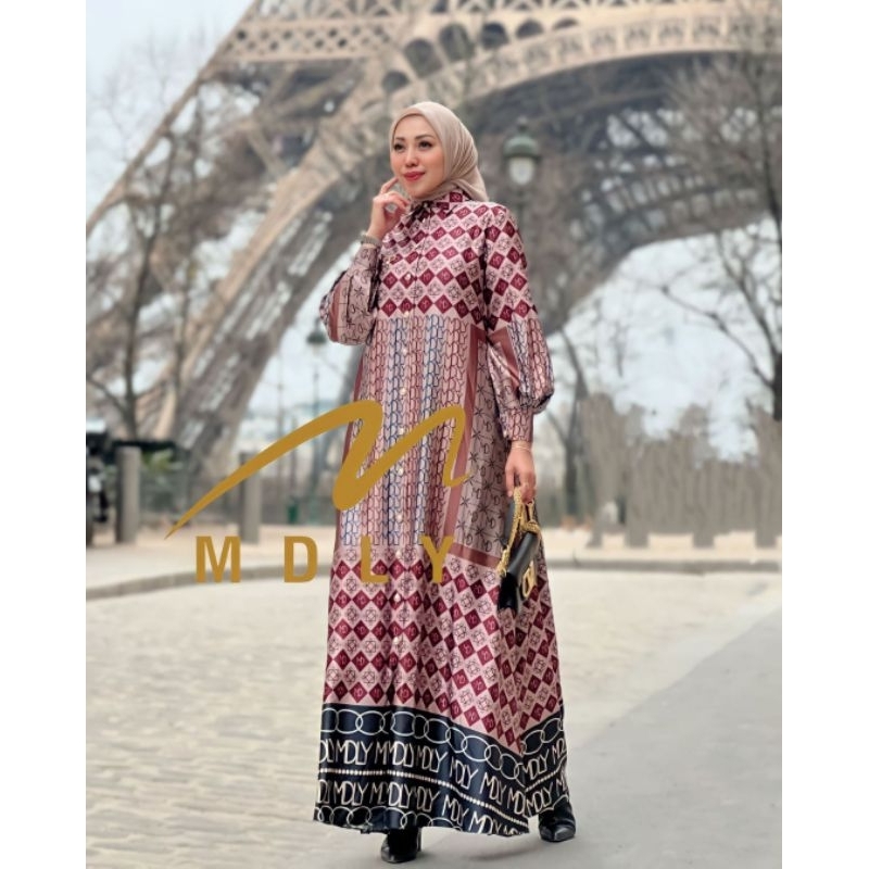 marvella monogram dress