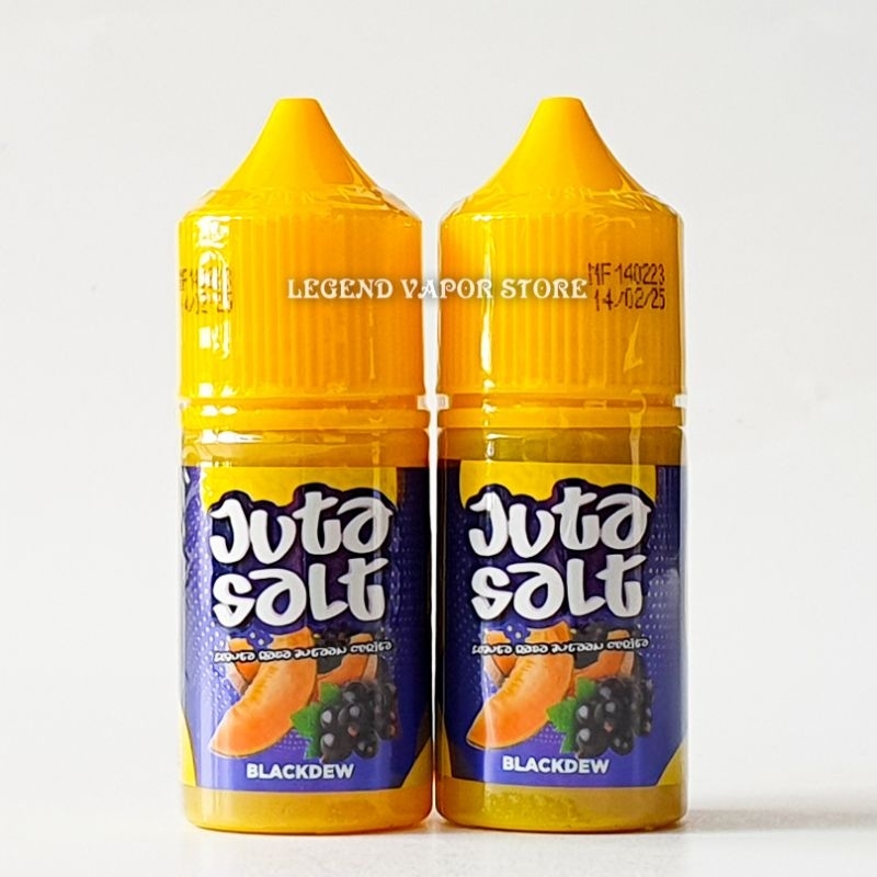 SALT NIC - LIQUID JUTA BLACKDEW Blackcurrant Honeydew 30ML 12MG 30MG AUTHENTIC
