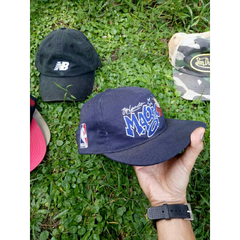 topi snapback orlando magic nba vintage bekas