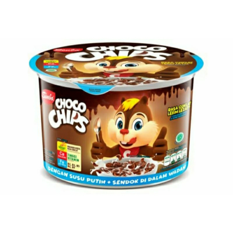 

Simba Choco Chip Cereal Cup Susu Putih 34 g