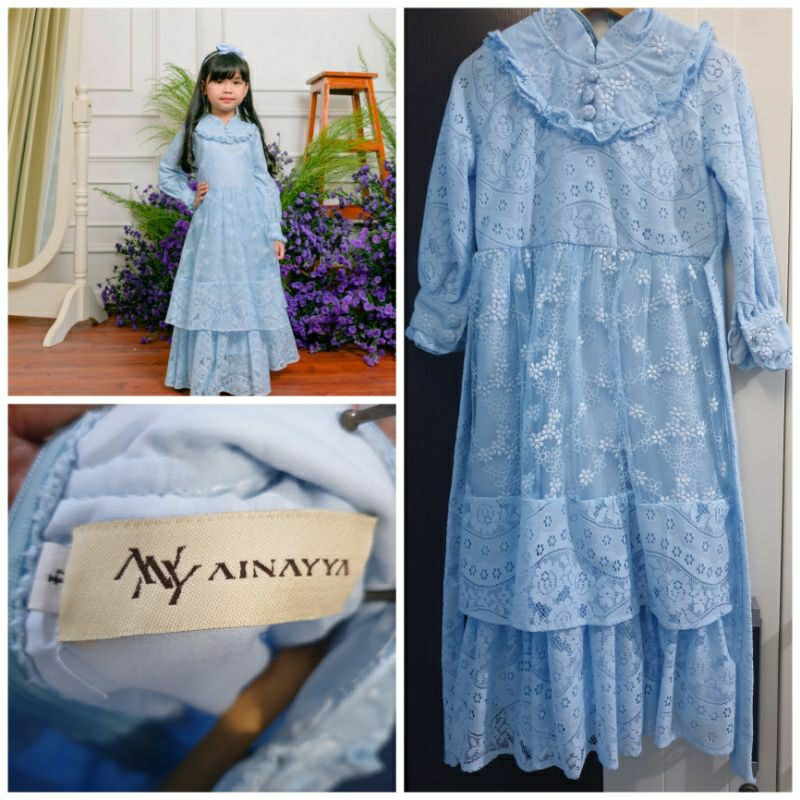 Preloved Nadja Dress Anak size 4 By Ainayya